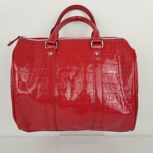 Victoria's Secret Patent Leather Red Tote